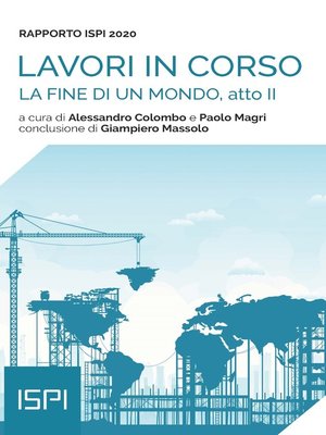 cover image of Lavori in corso. Rapporto ISPI 2020